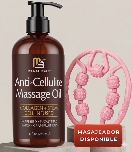 Aceite Anticelulitis — Colágeno + Células Madre · 237ml
