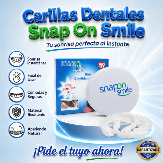 Carillas dentales - Snap on Smile