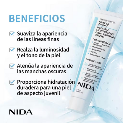 Fórmula Rostro Juvenil — Crema Coreana de Colágeno con Centella, Ácido Hialurónico & Niacinamida