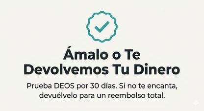 DEOS · El Desodorante que se Toma — Frescura Total Desde Adentro