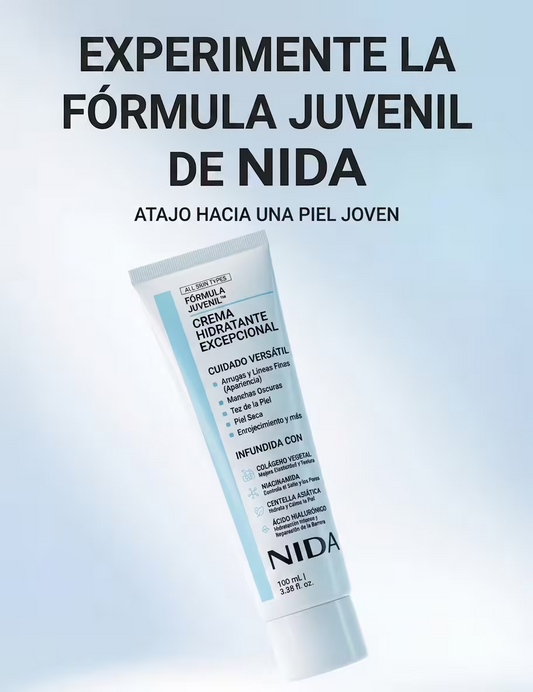 Fórmula Rostro Juvenil — Crema Coreana de Colágeno con Centella, Ácido Hialurónico & Niacinamida