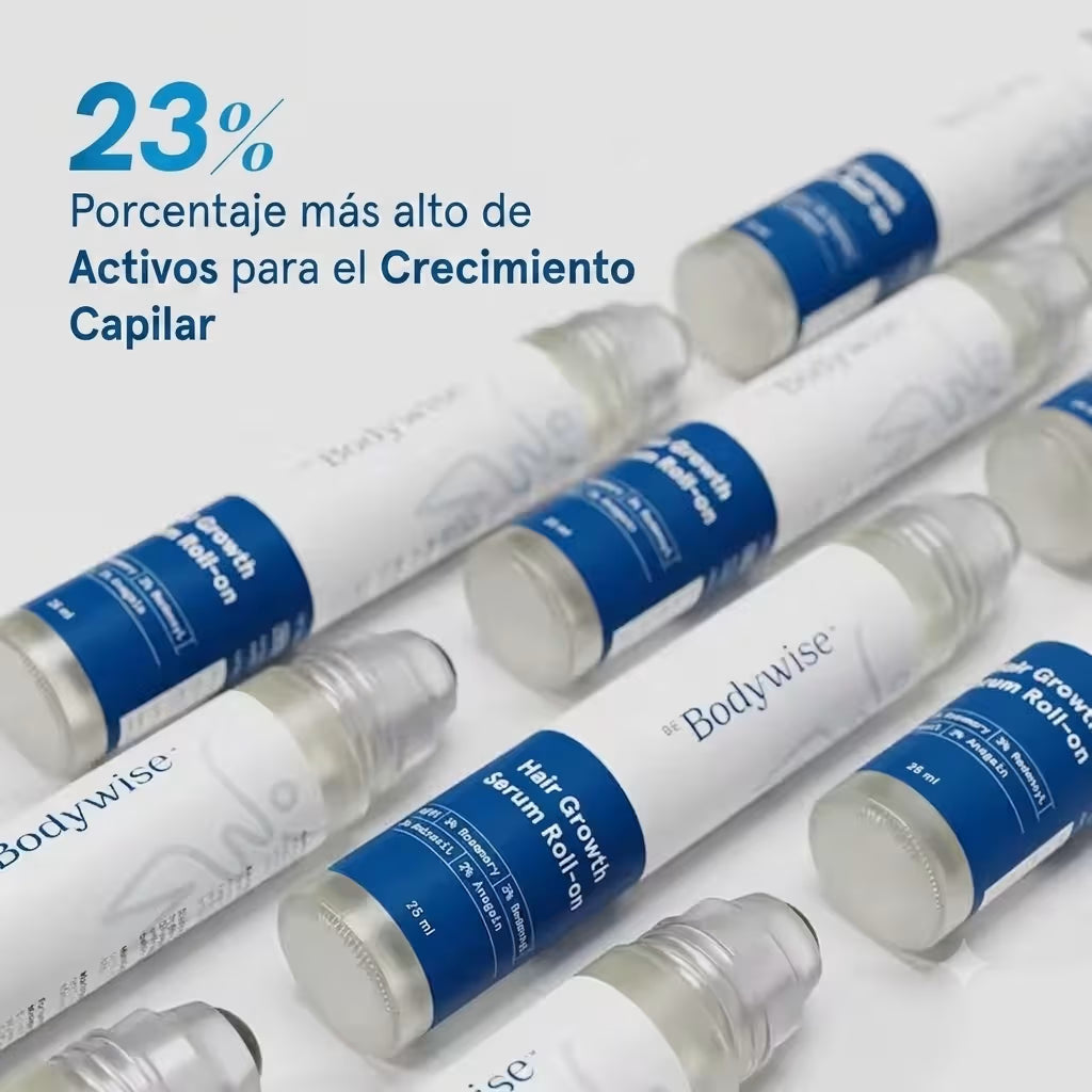 BodyWise - Fórmula Avanzada para el Crecimiento del Cabello - Repone tu cabello desde la raíz