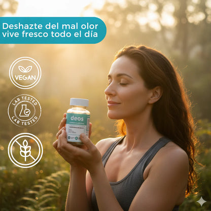 DEOS · El Desodorante que se Toma — Frescura Total Desde Adentro