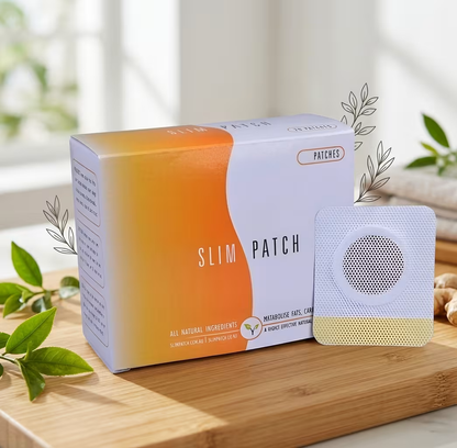 Caja Slim Patch con parche de cerca